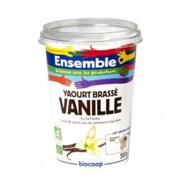 Yaourt brassé vanille 500g Yaourt brassé vanille 500g